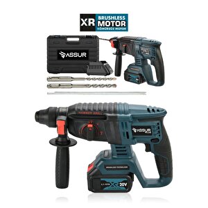 21v Kömürsüz Motor Darbeli Çift Akülü Şarjlı Kırıcı Delici Hilti 2-26mm