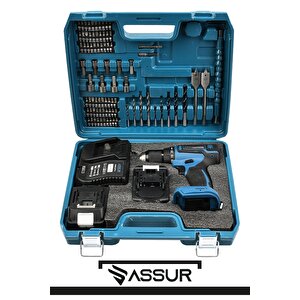 21v Akülü Vidalama Kömürsüz Motor Şarjlı Matkap