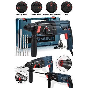 Profesyonel Metal Şanzıman Kırıcı Delici Hilti Darbeli Matkap 2-28mm