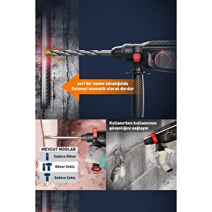 Assur Profesyonel Metal Şanzıman Kırıcı Delici Hilti Darbeli Matkap 2-28mm