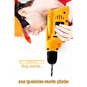 Assur 580w Metal Şanzıman 10mm Elektrikli Matkap