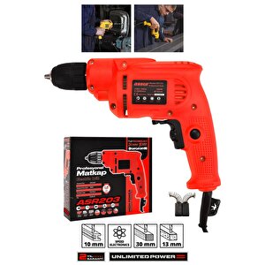 580w Metal Şanzıman 10mm Elektrikli Matkap