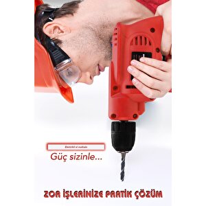580w Metal Şanzıman 10mm Elektrikli Matkap