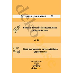 Antrasit Renk 100x240cm Yeni Nesil Akustik Duvar Paneli