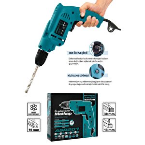 Assur 580w Metal Şanzıman 10mm Elektrikli Matkap