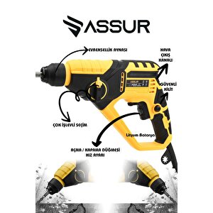 250w 2 Kademeli Bakır Sargılı Darbeli Kırıcı Delici Hilti