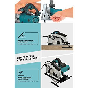 1400w Elektrikli Sunta Kesme 185 Mm Daire Testere