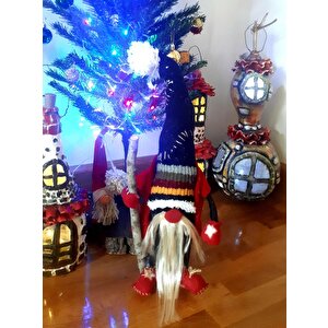 El Yapımı Şans Cücesi Gnome 50 Cm Hediyelik
