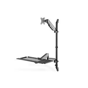 İş İstasyonları İçin Stant
Duvara Çubuk Kanalıyla Monte Edilir
Siyah Renk
Yük Kapasitesi: 1-8 Kg
Maksimum Ekran Boyutu: 43 Cm (17 Inç)-81 Cm (32 Inç)  
Digitus Sit-stand Workstation Wall Single Mou