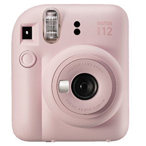 İnstax Mini 12 Fotoğraf Makinesi+askı+pil (pembe)