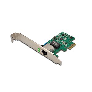 1 Port 10/100/1000 Mbps Gigabit Pci Express Ethernet Kartı, 32-bit, Realtek Rtl8168e Chipset&#039;li, Low Profile Bracket
Digitus Gigabit Ethernet Pci Express Card 32-bit, Low Profile Bracket,realtek Rtl8111h