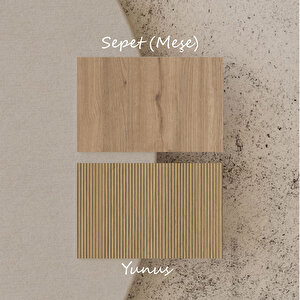 6024 Luna (ahşap Ayakli) Mdf Profi̇l Çerçeveli̇ 2 Çekmeceli̇ Aynali Dresuar Sepet-yunus