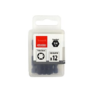 T40 50mm Darbeli Torx Bits Uç Cb/830tm