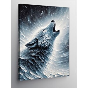Kanvas Tablo Kurt Ve Kar 100x140 cm