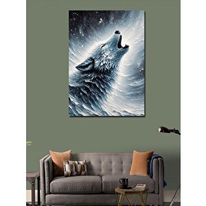Kanvas Tablo Kurt Ve Kar 100x140 cm