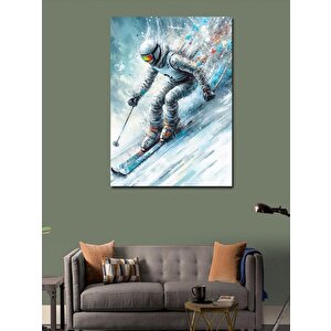 Kanvas Tablo Kar Kayakçısı 50x70 cm