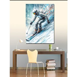 Kanvas Tablo Kar Kayakçısı 70x100 cm