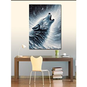 Kanvas Tablo Kurt Ve Kar 70x100 cm