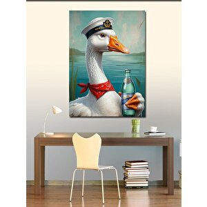 Kanvas Tablo Denizci Kaz 50x70 cm