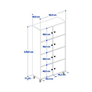 Lego Xl Büyük Boy Çok Amaçlı Dolap, Sonoma Meşe Sonomo