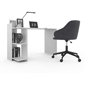 Malta Ofis / Çalışma Masası, Beyaz Beyaz