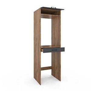 Çamaşır Makinesi Dolabı 005, Atlas Çam - Antrasit Çam
