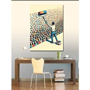 Kanvas Tablo Yeniden Hayat 100x140 cm