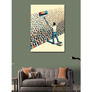 Kanvas Tablo Yeniden Hayat 100x140 cm