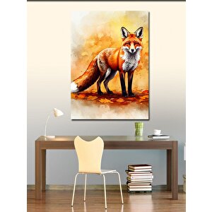 Kanvas Tablo Sonbahar Tilkisi 70x100 cm