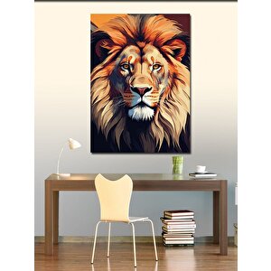 Kanvas Tablo Aslanın Gücü 70x100 cm
