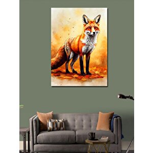 Kanvas Tablo Orman Tilkisi 70x100 cm
