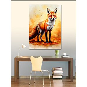 Kanvas Tablo Orman Tilkisi 50x70 cm