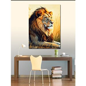 Kanvas Tablo Afrika Aslanı 70x100 cm