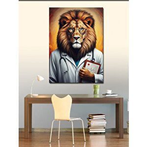 Kanvas Tablo Doktor Aslan 70x100 cm