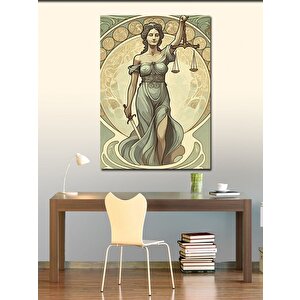 Kanvas Tablo Pide Yapan Aslan 50x70 cm