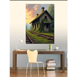 Kanvas Tablo Döner Ustası Tilki 50x70 cm