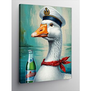 Kanvas Tablo Maden Suyuyla Ördek 50x70 cm