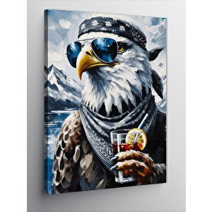 Kanvas Tablo Limonatalı Kartal 70x100 cm