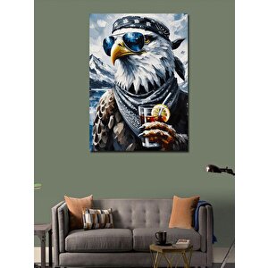 Kanvas Tablo Limonatalı Kartal 70x100 cm