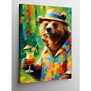 Kanvas Tablo Limonatalı Kartal 50x70 cm