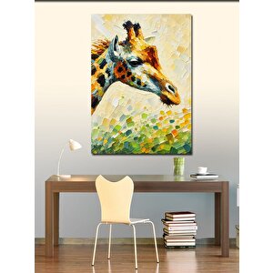 Kanvas Tablo Sosisli Tutan Kurt 50x70 cm