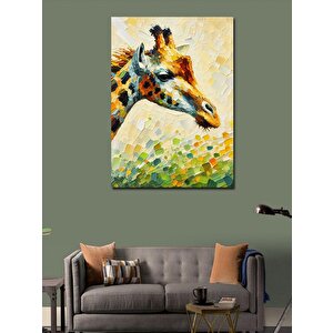 Kanvas Tablo Sosisli Tutan Kurt 50x70 cm