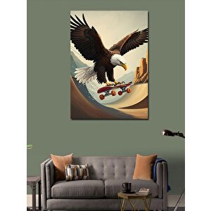 Kanvas Tablo Kaykaylı Kartal 70x100 cm