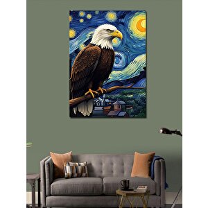 Kanvas Tablo Manzaralı Kartal 70x100 cm