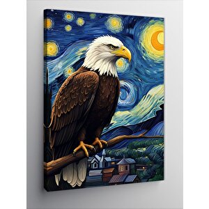 Kanvas Tablo Manzaralı Kartal 50x70 cm