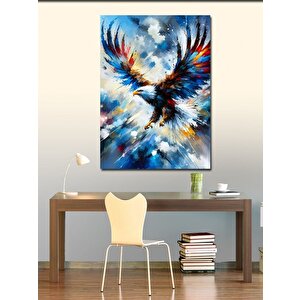 Kanvas Tablo Havada Yükselen Kartal 50x70 cm