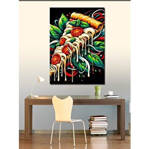 Kanvas Tablo Pizza Sanatı 70x100 cm