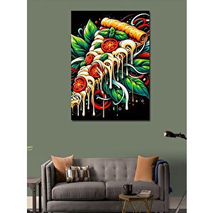Kanvas Tablo Pizza Sanatı 70x100 cm