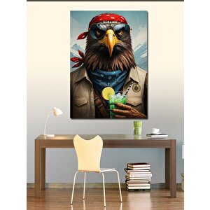 Kanvas Tablo Hipi Kartal 100x140 cm