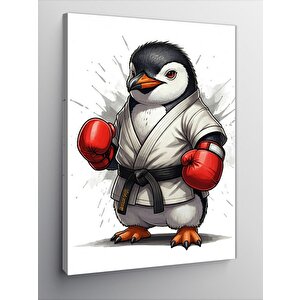 Kanvas Tablo Karate Pengueni 70x100 cm